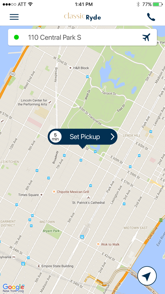 #2. Classic Ryde (iOS) 由: Limosys Software LLC