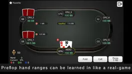 Game screenshot Poker Preflop Trainer PRO apk