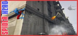 Spider Superhero Rope Man Game screenshot #4 for iPhone