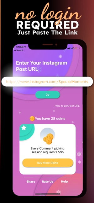 دانلود اپلیکیشن Giveaway Picker for Instagram™ برای آیفون
