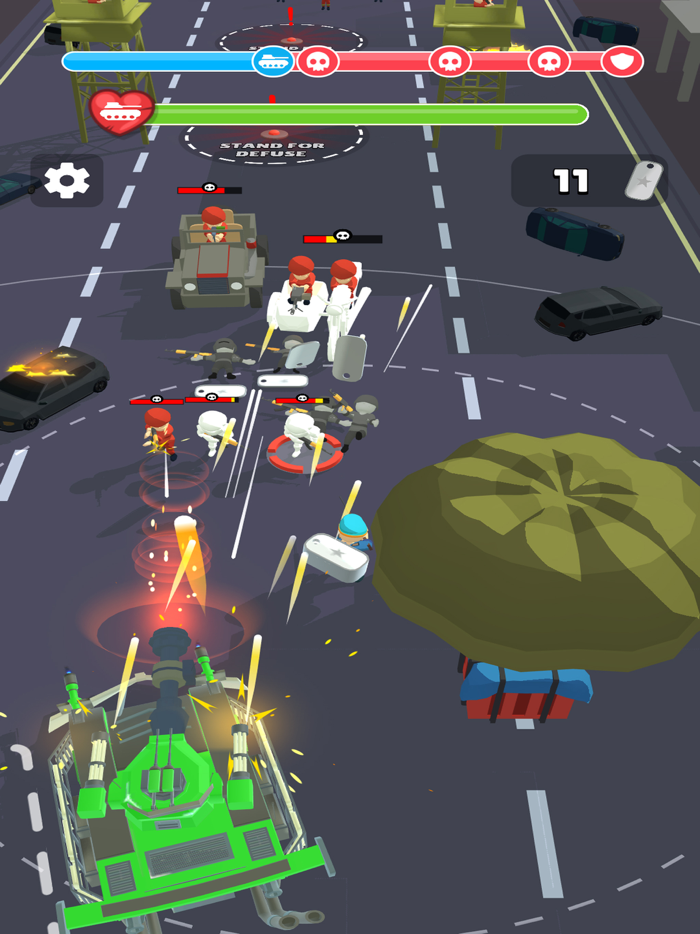 Tank Commander 3D Army Rush