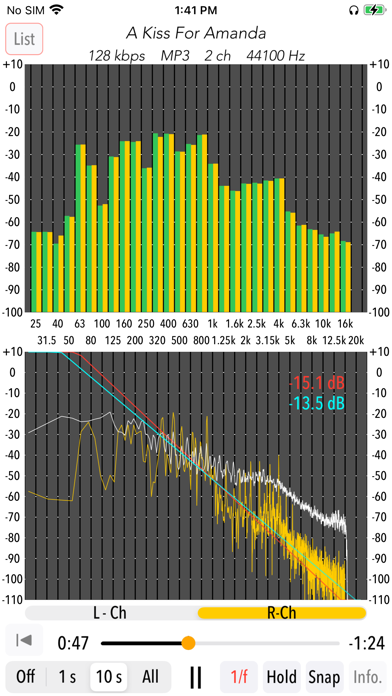 Music Frequency Analyzerのおすすめ画像4