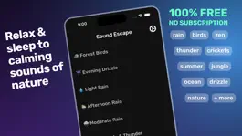 Game screenshot Relaxing Sounds for Sleep mod apk