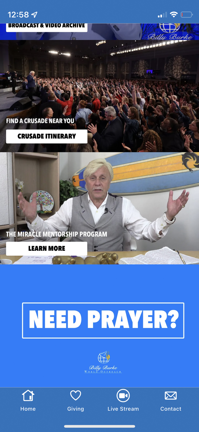 Billy Burke Ministries