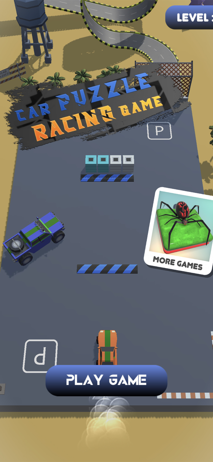 Car Puzzle Block Racing Game