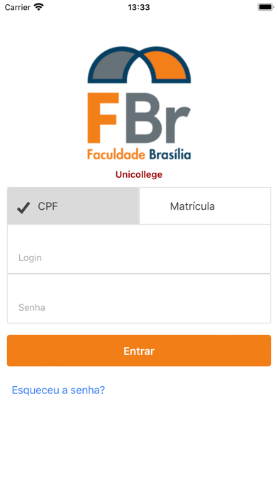 Faculdade Brasília Screenshot