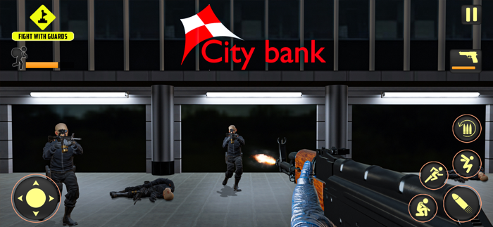 Thief Sneakers Rob and Escape