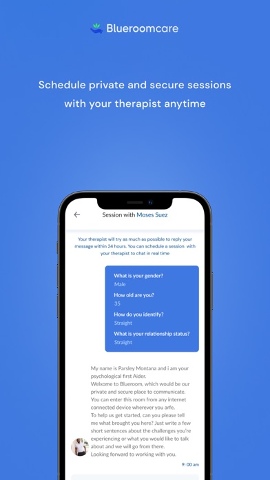Blueroomcare Screenshot