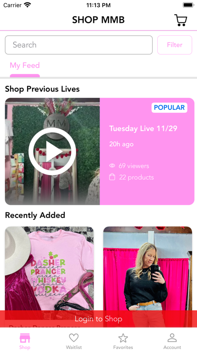 SHOP MMB Screenshot