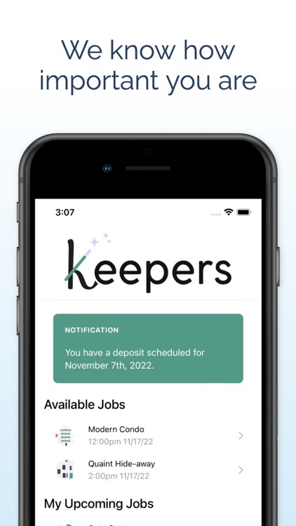 Keepers. Housekeeping screenshot-5