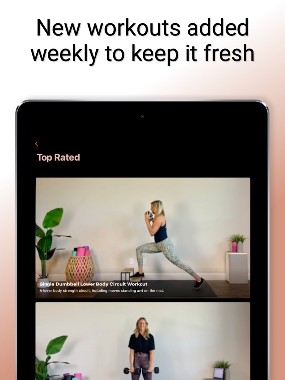 Fitness Momness iPad screenshot 4 - Health & Fitness app