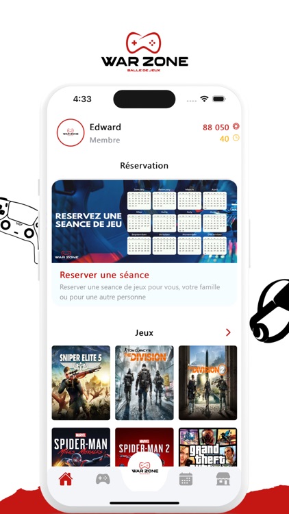 WarZone - Salle de Jeux