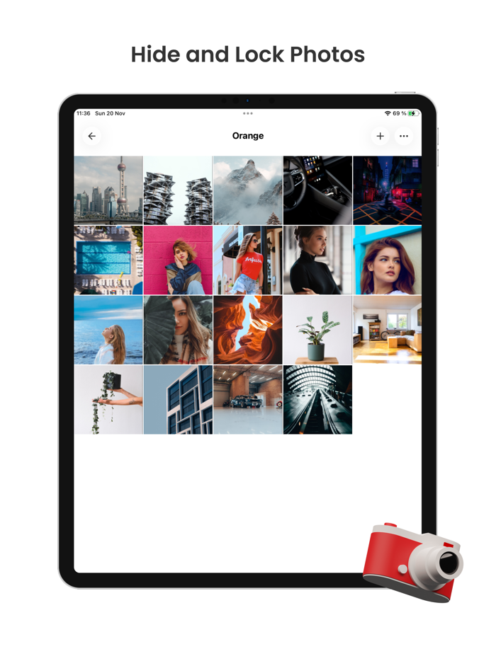 Secret Photo — Safe storage