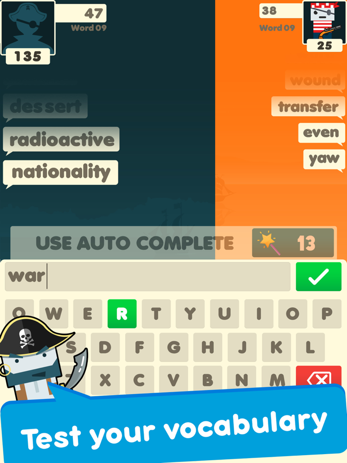 Word War - Word Battle Games