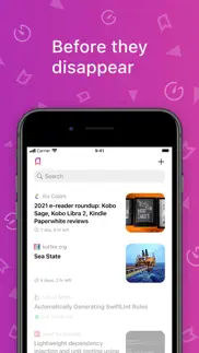 ephemera: expiring bookmarks iphone screenshot 2