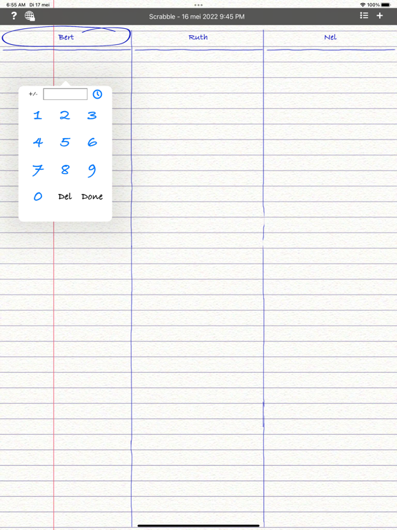 Screenshot #6 pour OurScoreSheet
