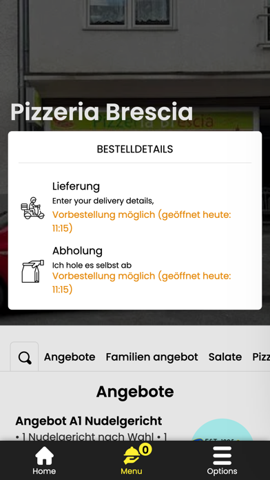 Pizzeria Brescia Duisburg Screenshot