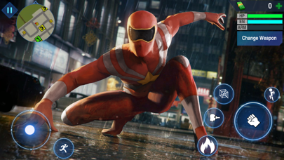 Super Rope Hero - Crime City Screenshot