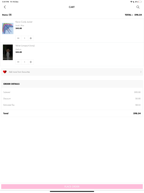 Baddieville iPad screenshot 5 - Shopping app