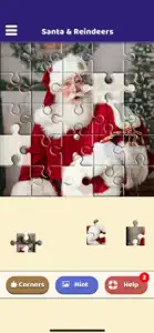 Santa and the Reindeers Puzzle screenshot #3 for iPhone