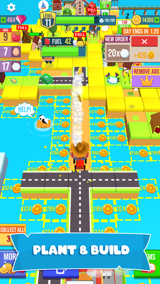 #2. Grow Island - Farm Zoo Sandbox (iOS) Podle: Digital Melody
