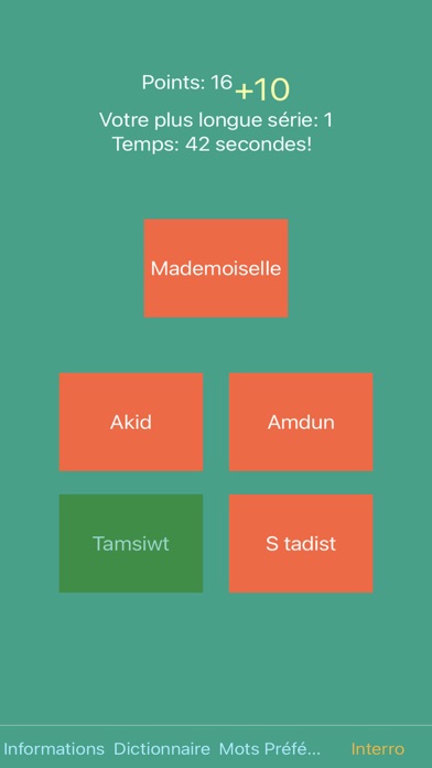 Dictionnaire Kabyle-Français Screenshot