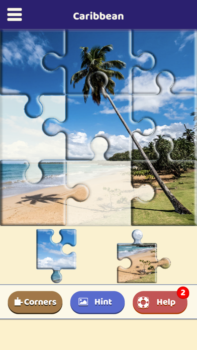 Caribbean Sightseeing Puzzle Screenshot