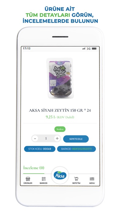 Aksa Gıda Screenshot