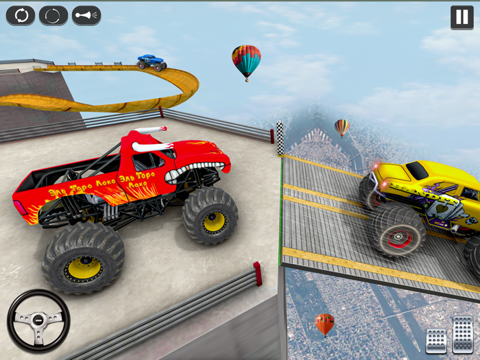Monster Truck Stunt Race 3D