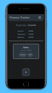 pro finances tracker iphone screenshot 2