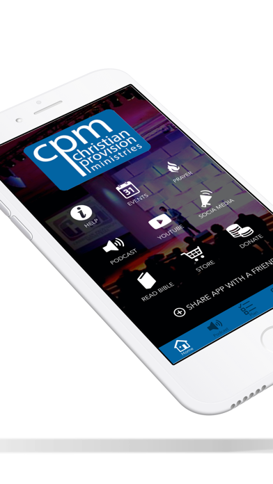 Christian Provision Ministries Screenshot