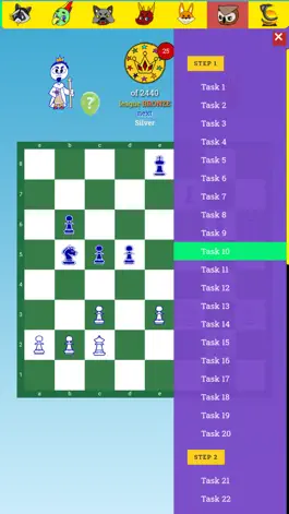 Game screenshot GAMBITIUS chess for kids apk