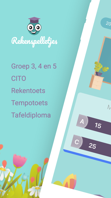 Rekenspelletjes groep 3 t/m 5 Screenshot
