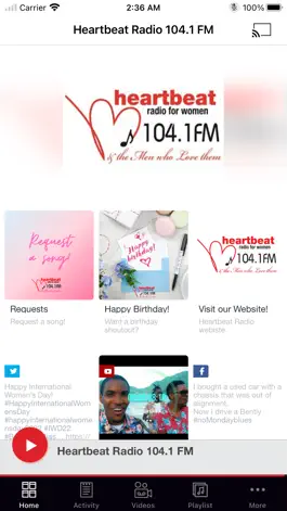 Game screenshot Heartbeat Radio 104.1 FM mod apk