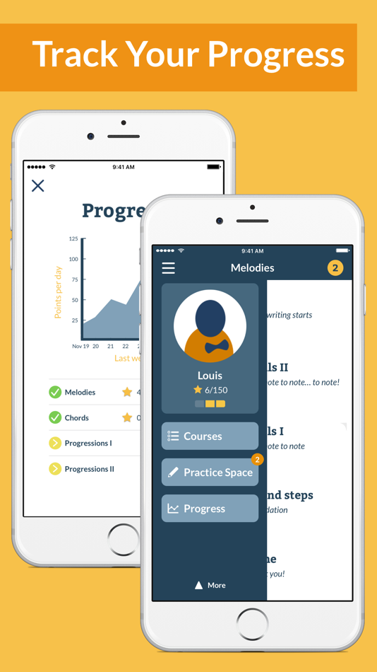 #6. Waay: Learn music theory (iOS) Podle: Ten Kettles Inc.
