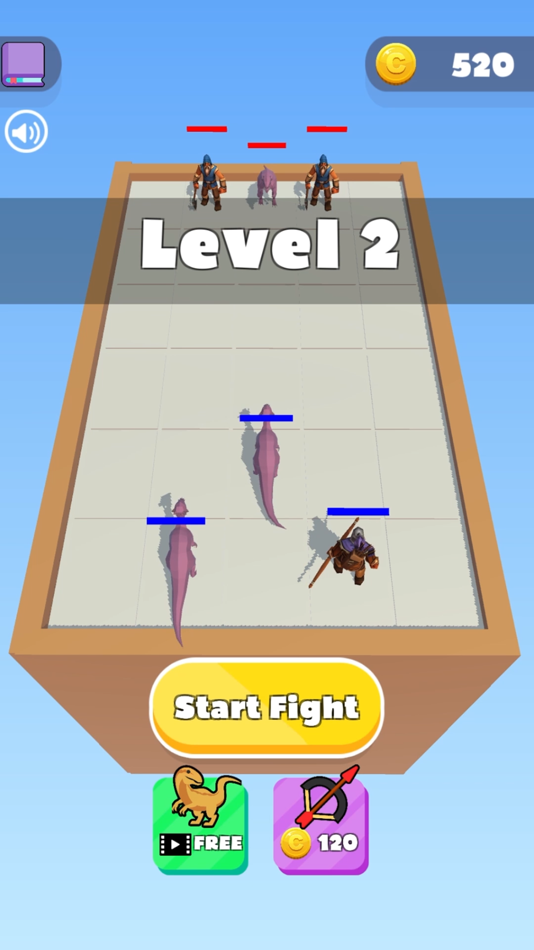 #5. Merge Dino Fighters (iOS) 由: Kwan Shum