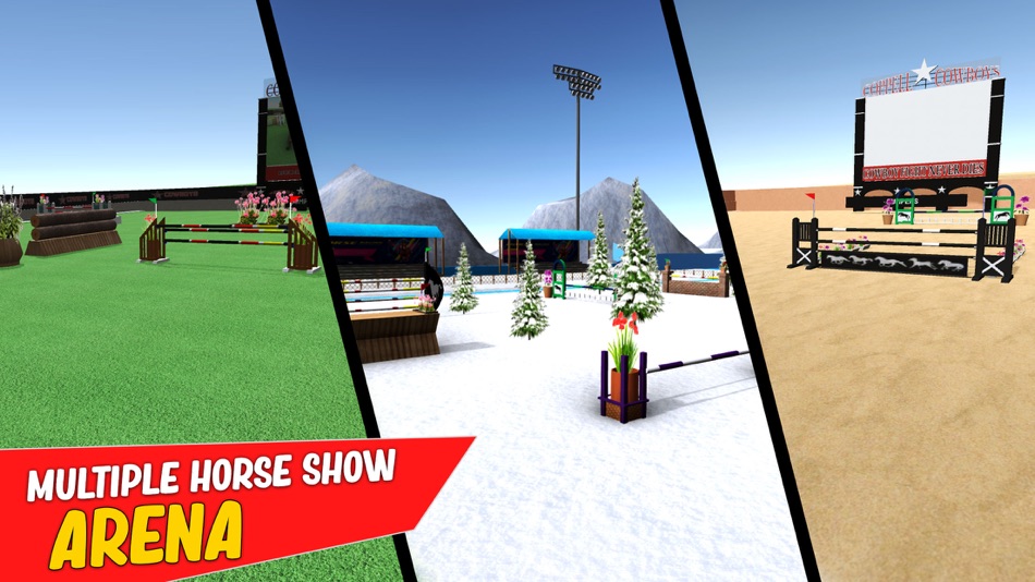 #4. Mounted Horse Riding Show Jump (iOS) 由: Zinnooran Tahir