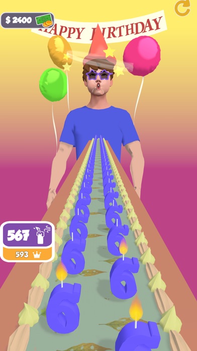 Blow Out Candles Screenshot
