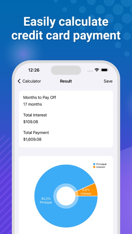 Credit Card Payment Calculator