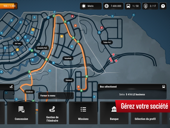 Screenshot #6 pour Bus Simulator Lite