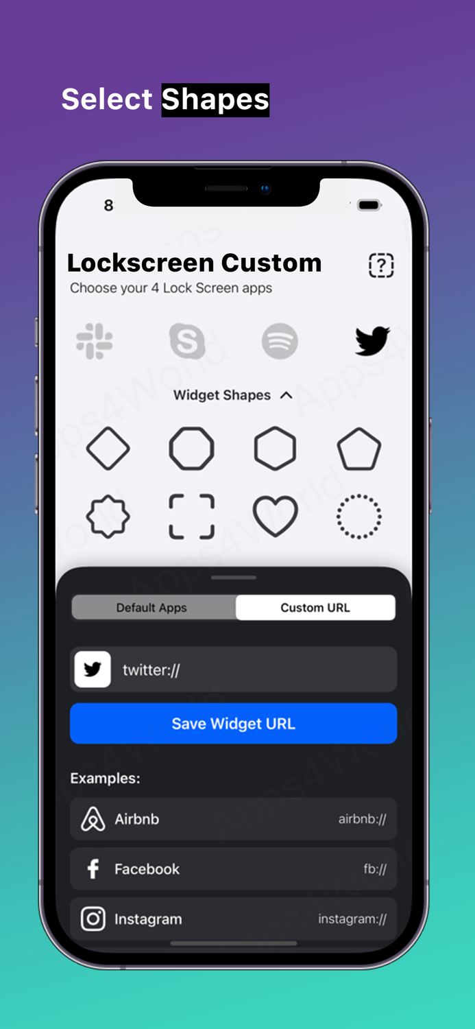 Lockscreen Custom - Widget