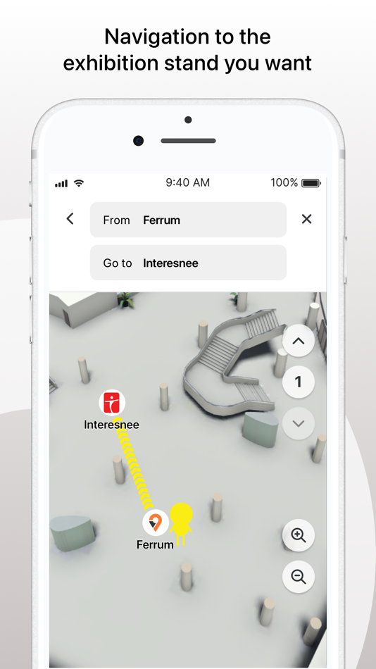 #2. Conference Map 3D (iOS) بواسطة: Saritasa