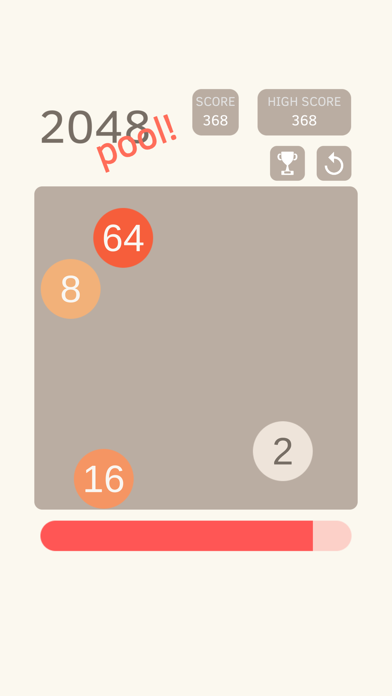 2048 - Pool Screenshot