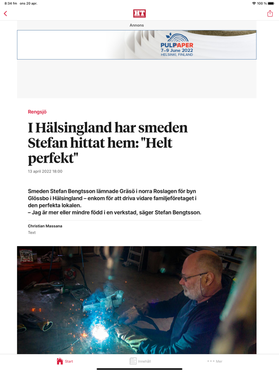 Hudiksvalls Tidning Nyhetsapp screenshot 2