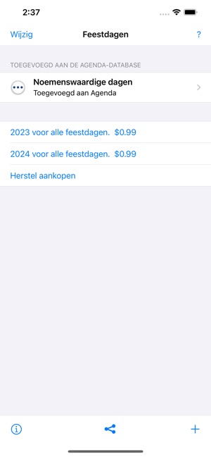 Feestdagen Schoolvakanties NL on the App Store