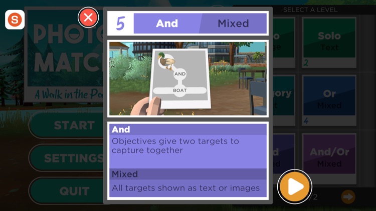 Photo Match: Walk in the Park