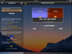 Sunset iPad image 1
