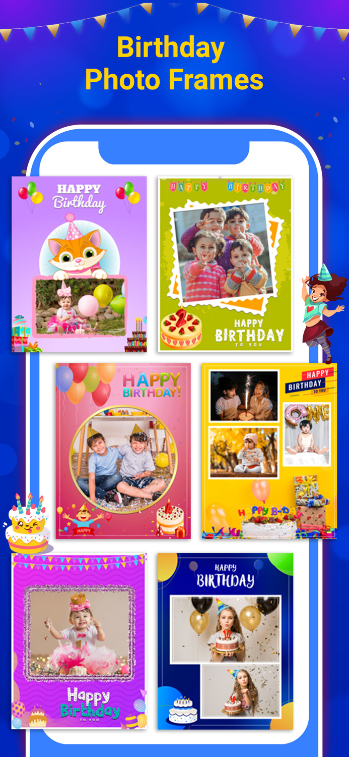 Birthday Photo Frames and Cards