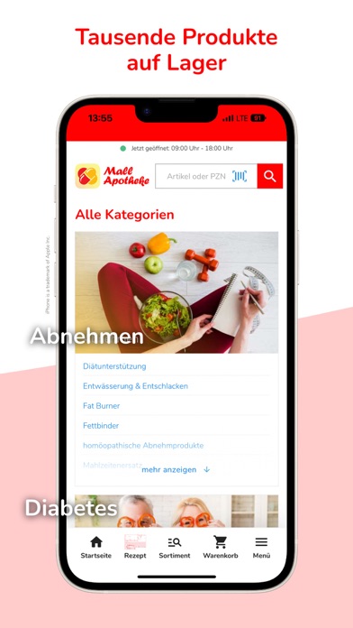 Mall Apotheke Krefeld Screenshot