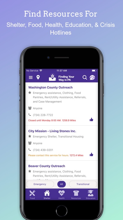 Finding Your Way in PA